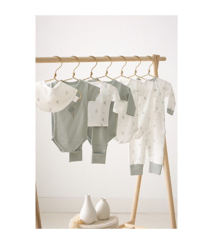 Body bebé manga corta pack 2 0-1 Mes Blue Sky · Bimbidreams