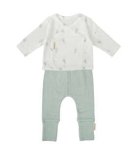 Conjunto jubón y polaina 1-3 Meses Blue Sky · Bimbidreams