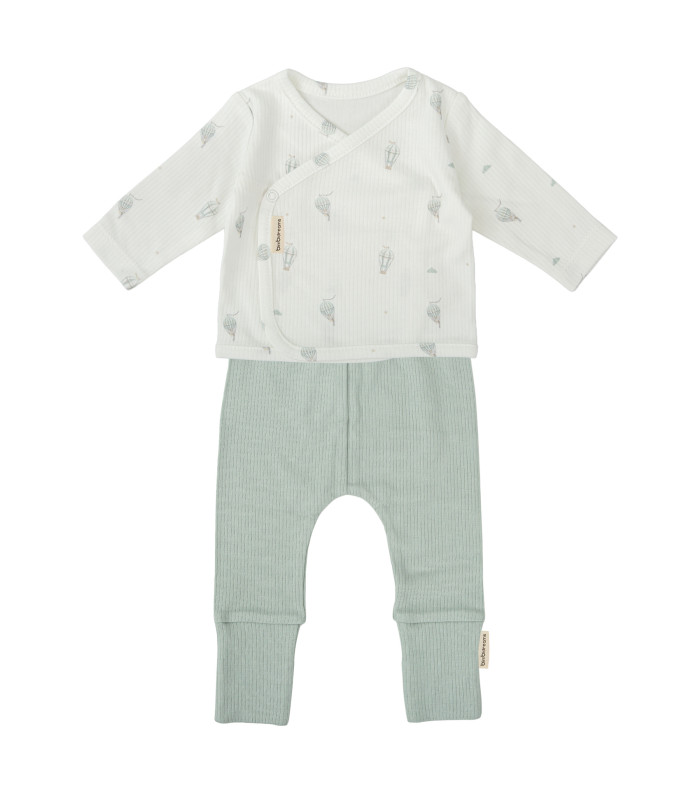 Conjunto jubón y polaina 0-1 Mes Blue Sky · Bimbidreams