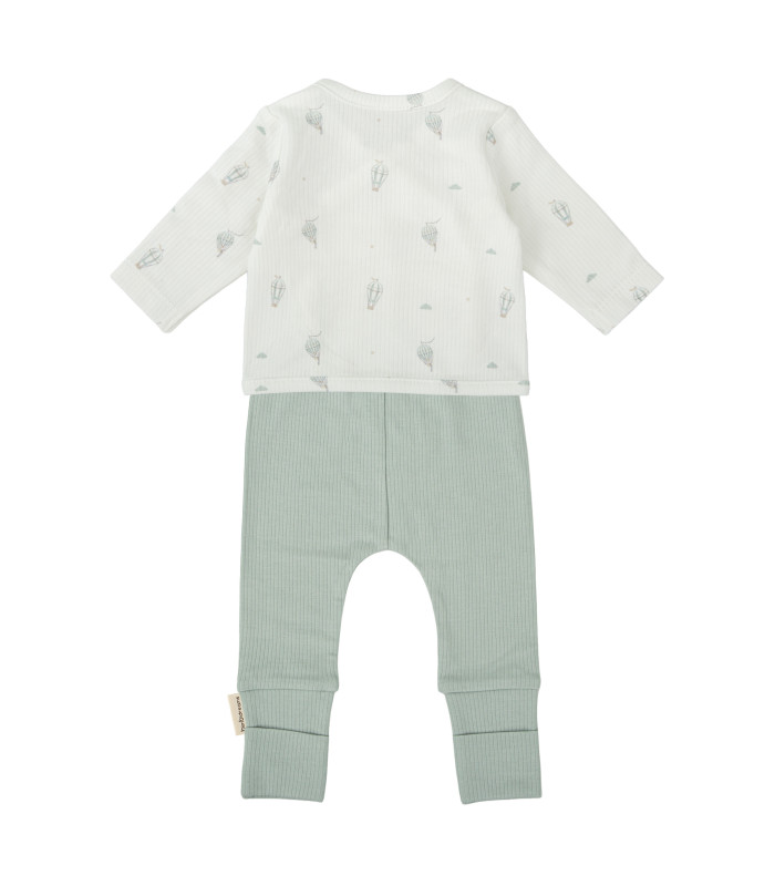 Conjunto jubón y polaina 0-1 Mes Blue Sky · Bimbidreams