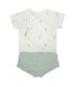 Set Jubón y ranita 1-3 Meses Blue Sky · Bimbidreams