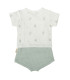 Set Jubón y ranita 1-3 Meses Blue Sky · Bimbidreams