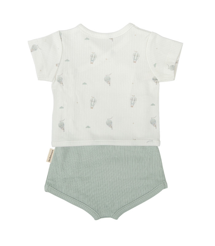 Set Jubón y ranita 1-3 Meses Blue Sky · Bimbidreams