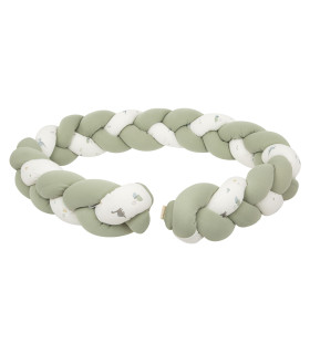 Protector de cuna trenza Trex 300 cm · Bimbidreams