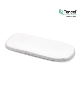 Bajera Ajust.Imp.Tencel Moises 35X80X7 Cm Liso E Blanco