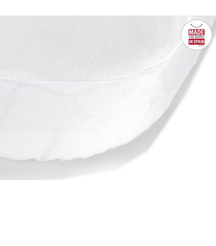 Bajera Ajust.Imper.Tencel-C.60 Liso E Blanco