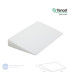 Almohada Confort Cuna 55X37X8.5 Cm Liso E Blanco