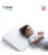 Almohada Confort Cuna 55X37X8.5 Cm Liso E Blanco
