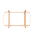 Portamoises Madera Balancin Liso E 46.5X86X48.5 Cm Natural
