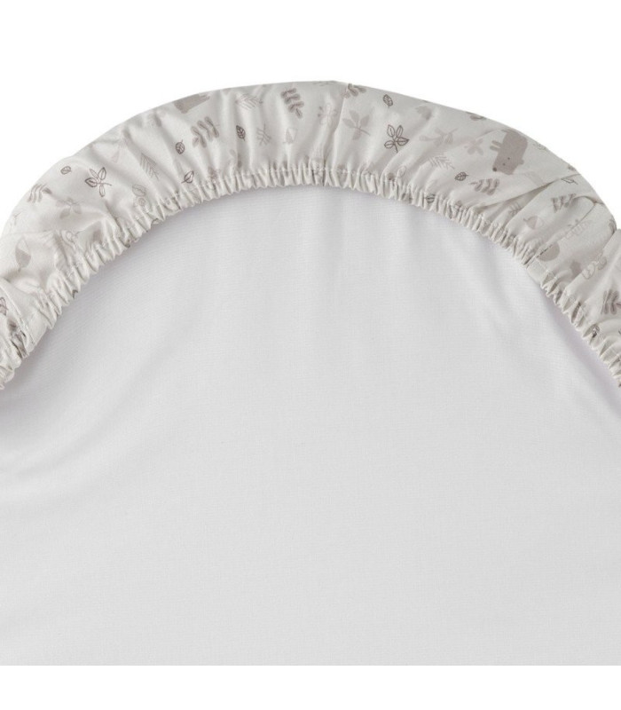 Bajera Moises/Carro Pack 2 Ud. 35X80X7 Cm Abete Beige