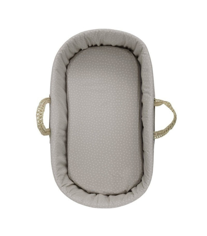 Bajera Moises/Carro Pack 2 Ud. 35X80X7 Cm Abete Beige