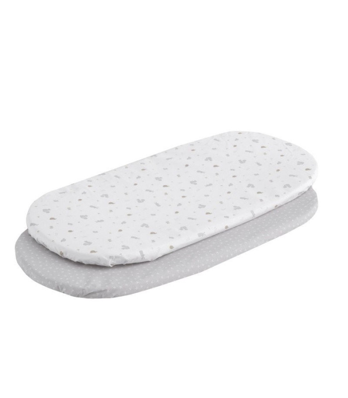 Bajera Moisés Carro Pack 2 Ardi Gris