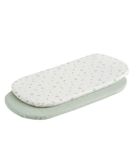 Bajera Moises/Carro Pack 2 Ud. 35X80X7 Cm Ardi Verde