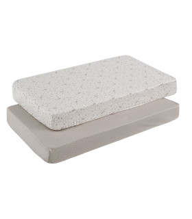 Bajera Cuna 60 Pack 2 Uds. 60X120X17 Cm Abete Beige