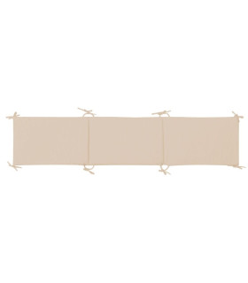 Protector de Cuna Matalase Lino Cuna 60-70 (30x190x3)