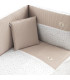 Jgo 2 Pcs.Colcha I-V. Cuna 60 Rabbit Beige 60X120X3 Cm