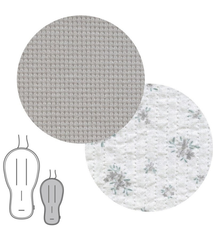 Colchoneta Silla Bugaboo Revers. Mini Pio Gris