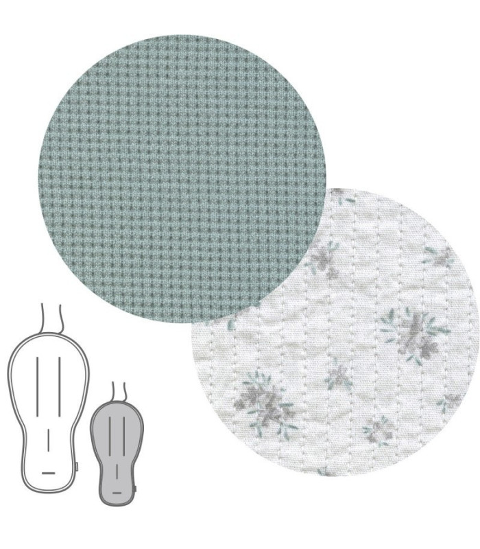 Colchoneta Silla Bugaboo  Revers. Mini Pio Mint