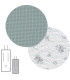 Colchoneta Silla Univ.Reversib Mini Pio Mint 30X80X1 Cm