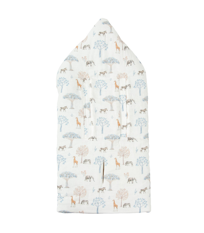 Saco arrullo con capucha Tanzania · Bimbidreams