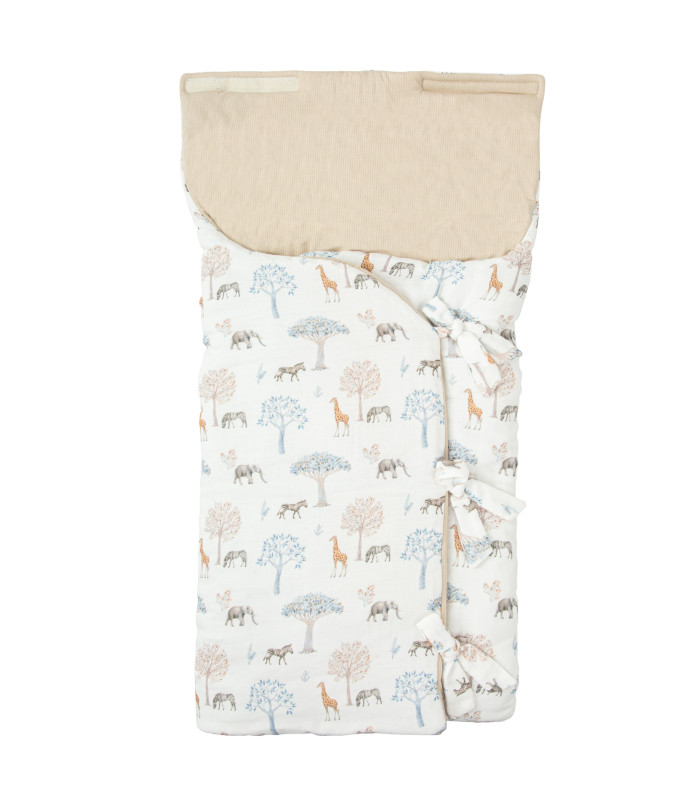 Saco arrullo con capucha Tanzania · Bimbidreams