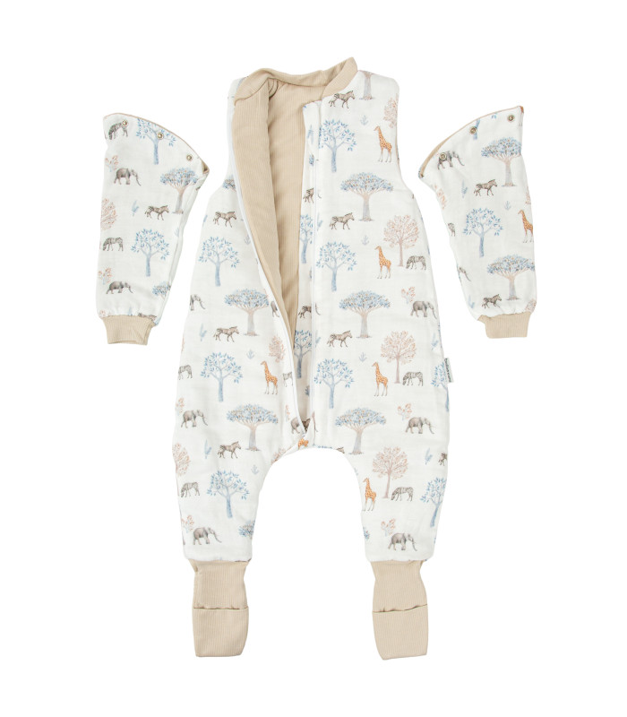 Saco pijama con pies TOG 2.5 Tanzania · Bimbidreams