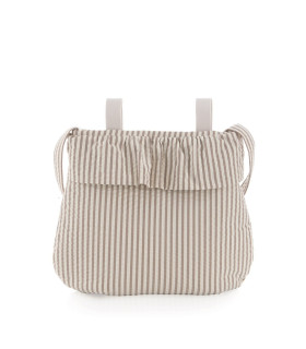 Bolso Maternal Boho Derby Beige · Cambrass