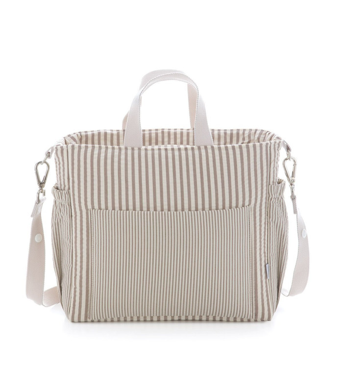 Bolso Maternal Pack Derby Beige · Cambrass