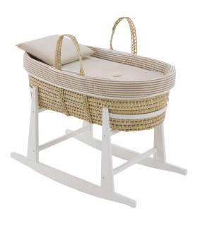 Moisés de Palma con Patas Blancas Derby Beige · Cambrass