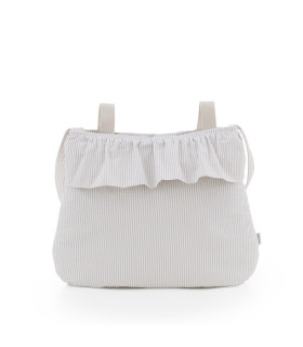 Bolso Maternal Boho Candela Crudo · Cambrass