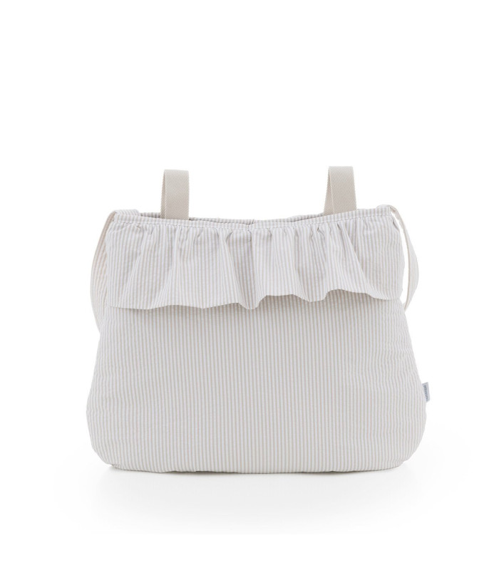 Bolso Maternal Boho Candela Crudo · Cambrass