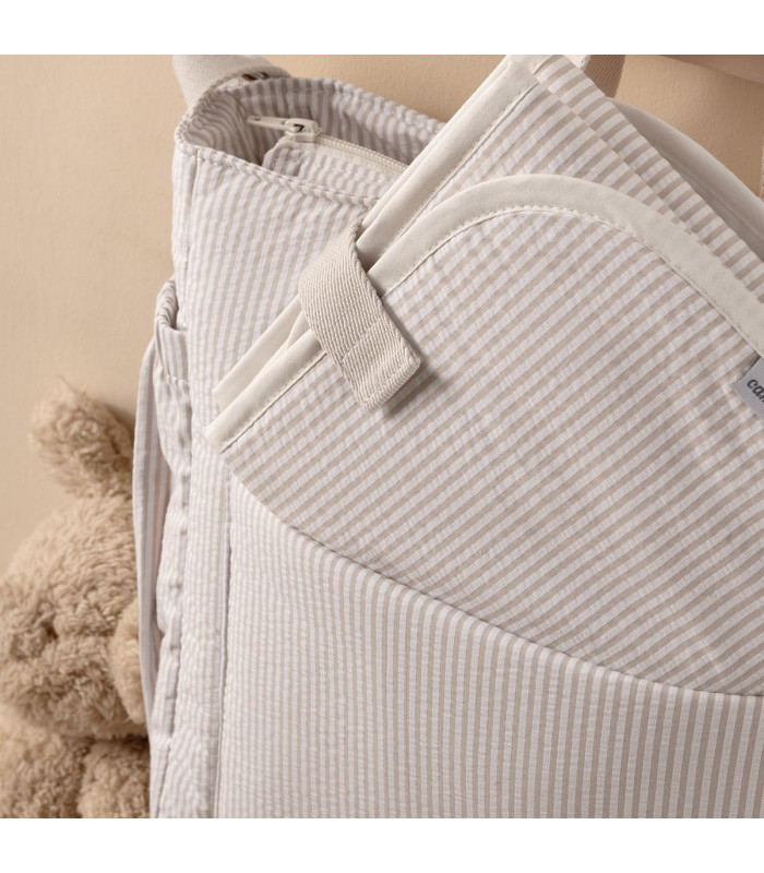 Bolso Maternal Pack Candela Crudo · Cambrass