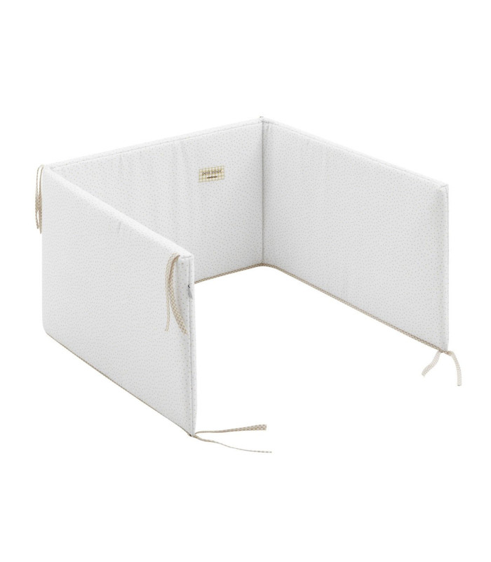 Cambrass Juego 2 Piezas Funda Nórdica Cuna 70 Vichy 10 Beige Outlet