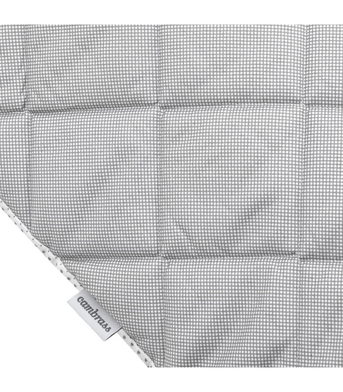 Cambrass Juego 2 Piezas Funda Nórdica Cuna 70 Essentia Gris Outlet
