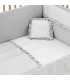 Cambrass Juego 2 Piezas Colcha Invierno-Verano Cuna 70 Liberty Gris Outlet
