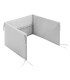 Cambrass Juego 2 Piezas Colcha Invierno-Verano Cuna 70 Liberty Gris Outlet