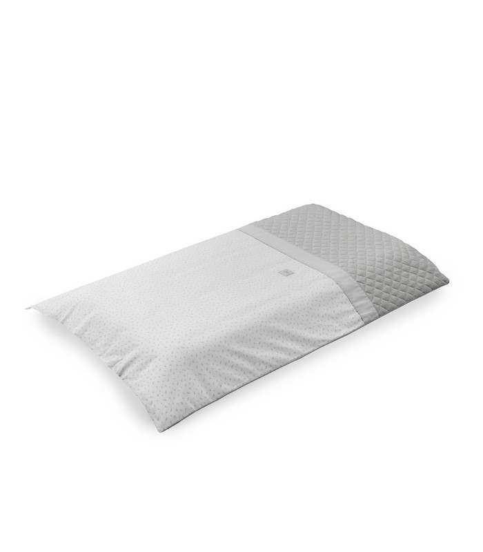 Cambrass Juego 2 Piezas Funda Nórdica Cuna 70 Fresco Gris Outlet