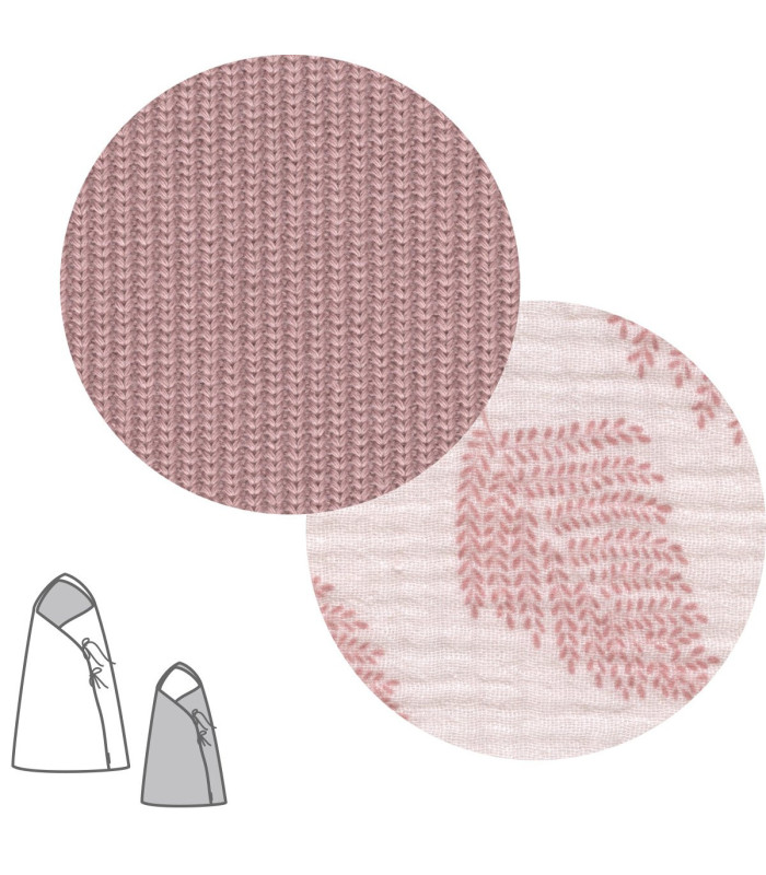Cambrass Saco Capazo Cruzado Reversible Sereni Rosa Outlet