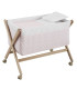 Minicuna Tijera Madera Soft Rosa/Natural