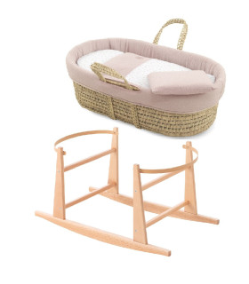Moisés de Palma con Patas Natural Plumeti Rosa · Cambrass
