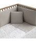 Jgo 2 Pcs.Colcha I-V. Cuna 60 Abete Beige 60X120X3 Cm