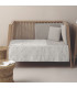 Jgo 2 Pcs.Colcha I-V. Cuna 60 Abete Beige 60X120X3 Cm