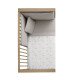 Jgo 2 Pcs.F.Nordica Cuna 60 Abete Beige 100X140X3 Cm