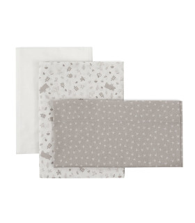 Sabana Cuna 3 Pcs (Cuna 70) 70X140X1 Cm Abete Beige