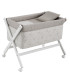 Minicuna Tijera Madera Abete Beige/Bco 55X87X74 Cm