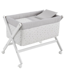 Minicuna Tijera Ardi Gris Blanca Cambrass