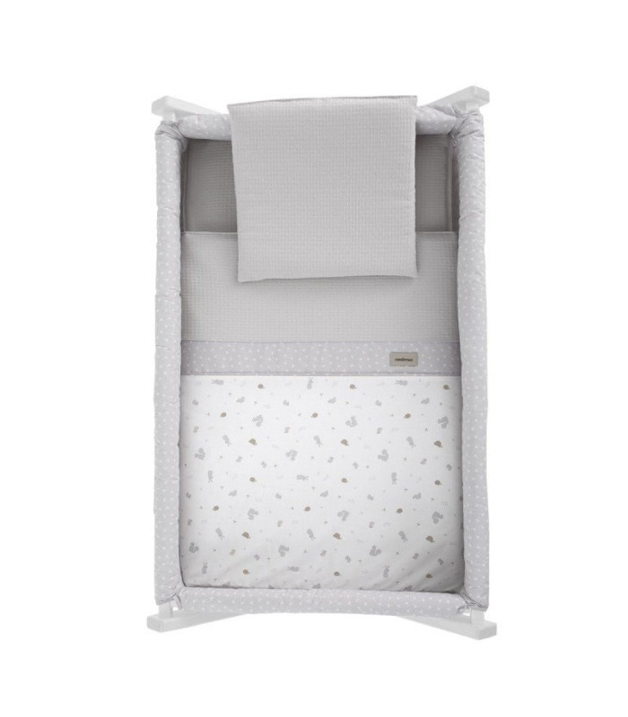 Minicuna Tijera Ardi Gris Blanca Cambrass