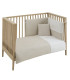 Jgo 2 Pcs.F.Nordica Cuna 60 Lino Beige