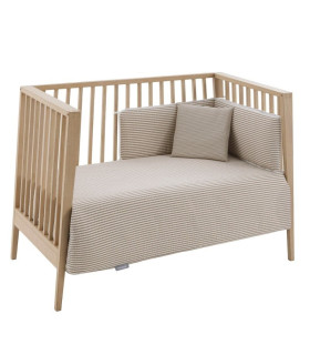 Jgo 2 Pcs.F.Nordica Cuna 60 Derby Beige 100X140X3 Cm