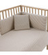 Jgo 2 Pcs.F.Nordica Cuna 70 Derby Beige 110X170X3 Cm
